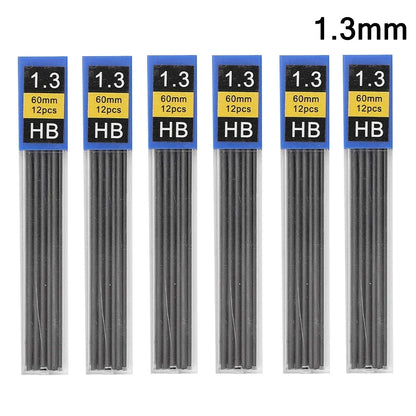 0.3 0.5 0.7 0.9 1.3 2.0Mm Mechanical Pencil Lead HB Refill Leads for Press Automatic Pencil Painting Supplies Student Stationary