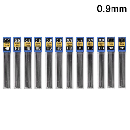 0.3 0.5 0.7 0.9 1.3 2.0Mm Mechanical Pencil Lead HB Refill Leads for Press Automatic Pencil Painting Supplies Student Stationary