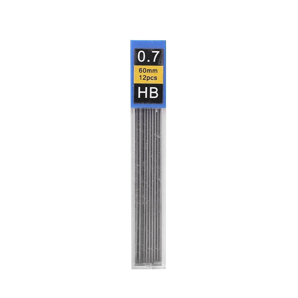 0.3 0.5 0.7 0.9 1.3 2.0Mm Mechanical Pencil Lead HB Refill Leads for Press Automatic Pencil Painting Supplies Student Stationary