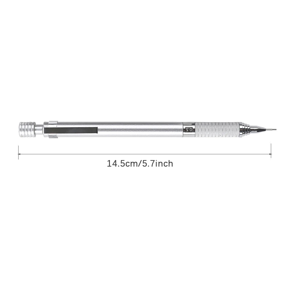 Mechanical Pencil Set 0.5/0.7 mm Smooth Writing