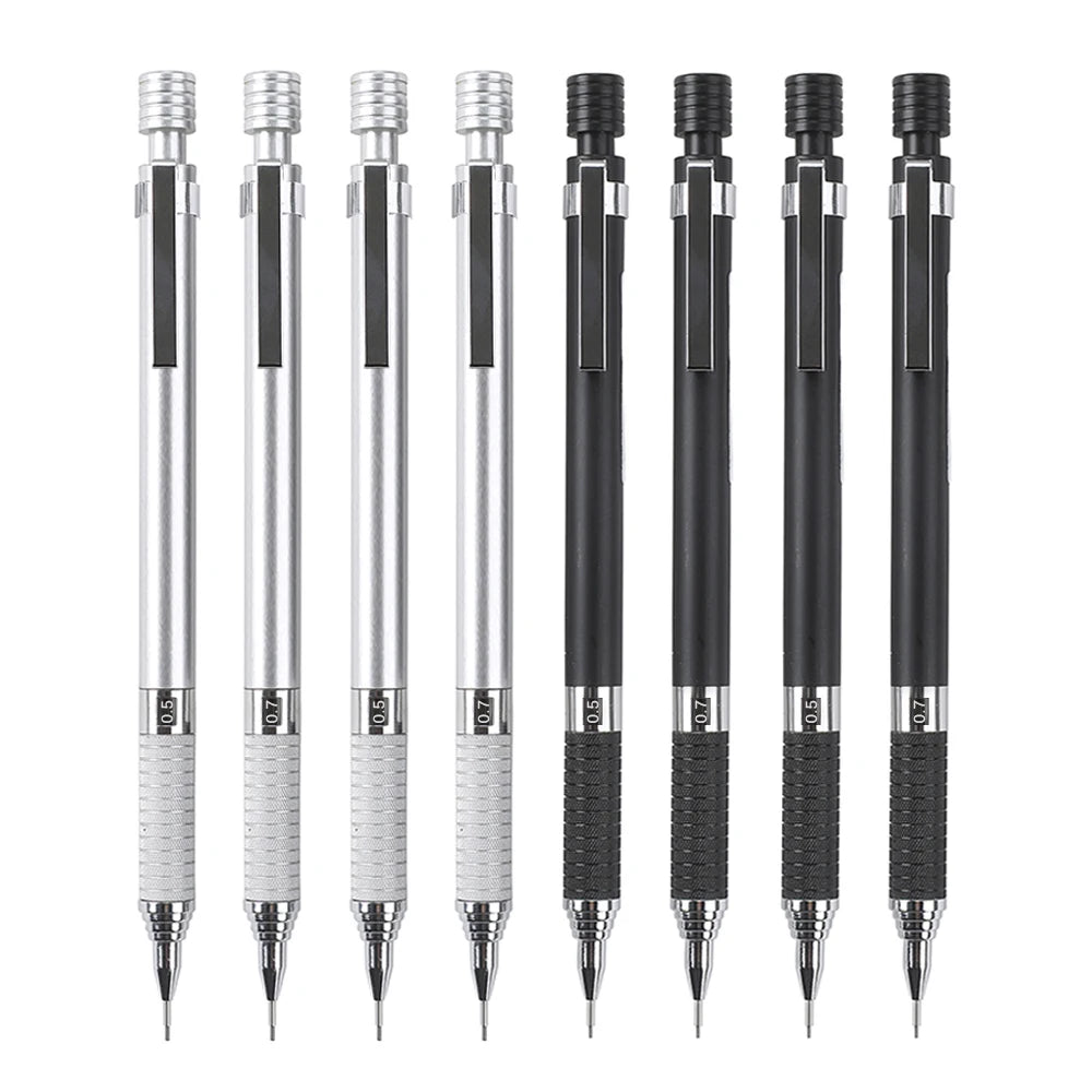 Mechanical Pencil Set 0.5/0.7 mm Smooth Writing