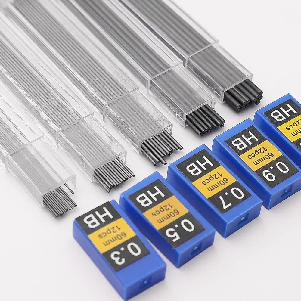 Mechanical Pencil Lead Refills HB – 0.3 To 2.0 mm Sizes