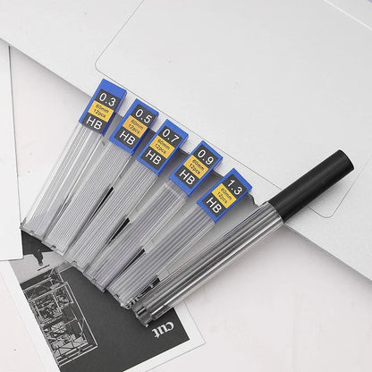 0.3 0.5 0.7 0.9 1.3 2.0Mm Mechanical Pencil Lead HB Refill Leads for Press Automatic Pencil Painting Supplies Student Stationary